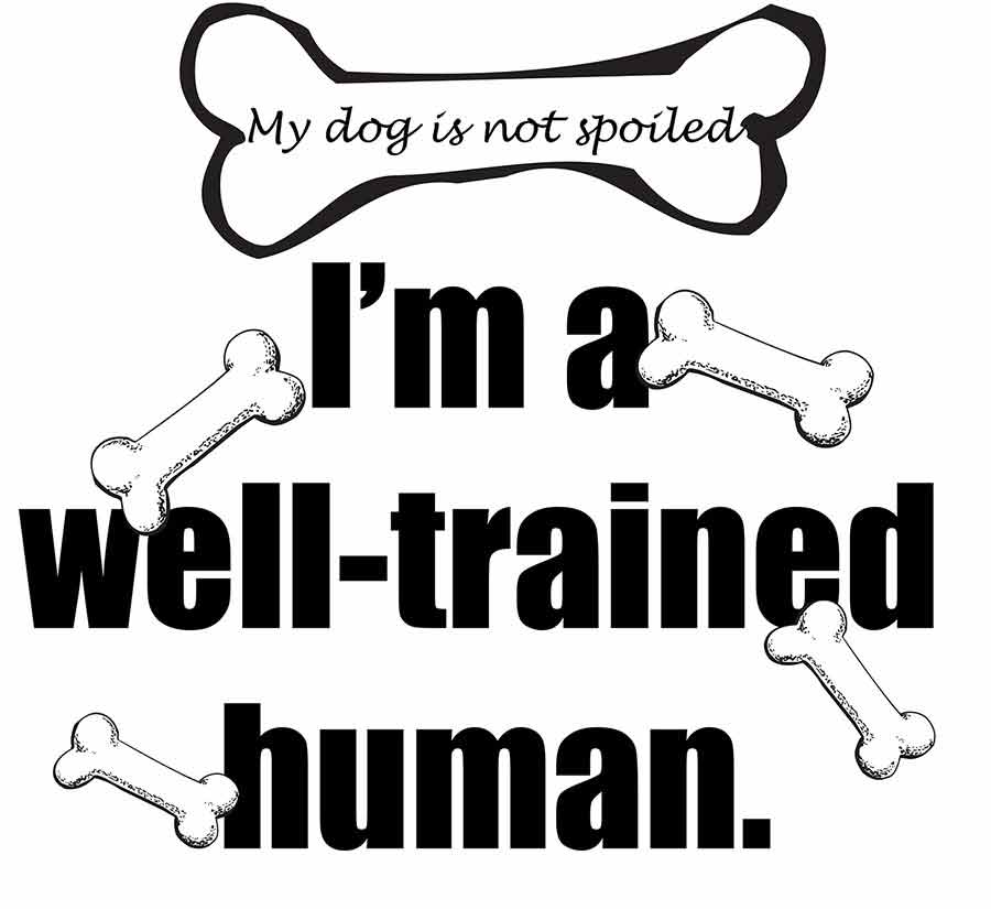Well Trained Human t-shirt